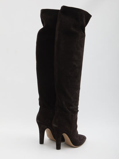 PARIS TEXAS 36 suede elsa boots 