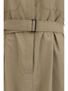 pocket belted midi dress