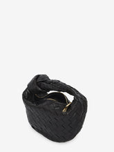 BOTTEGA VENETA OS black mini jodie bag