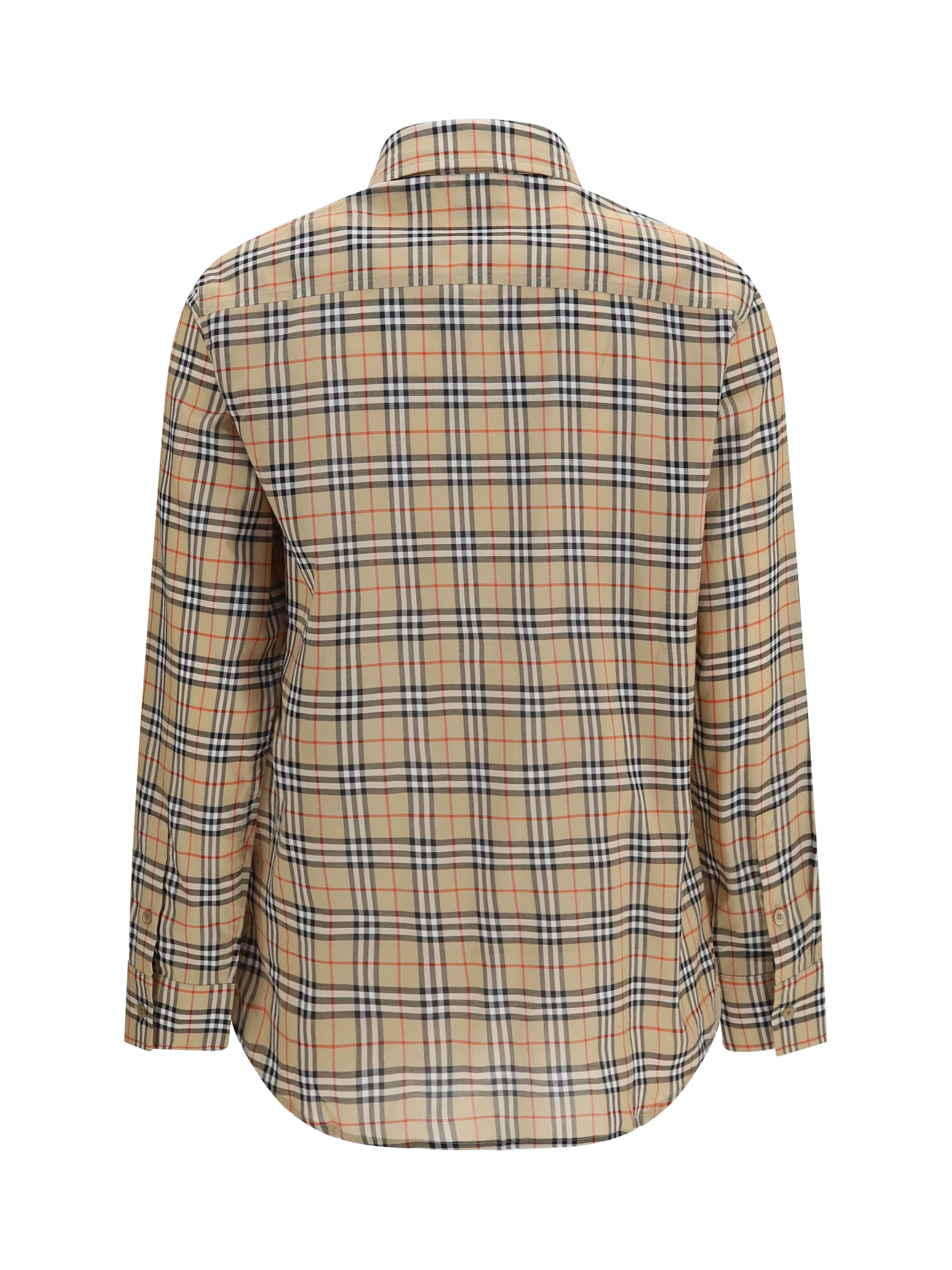 classic check cotton shirt