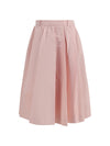 long silk skirt