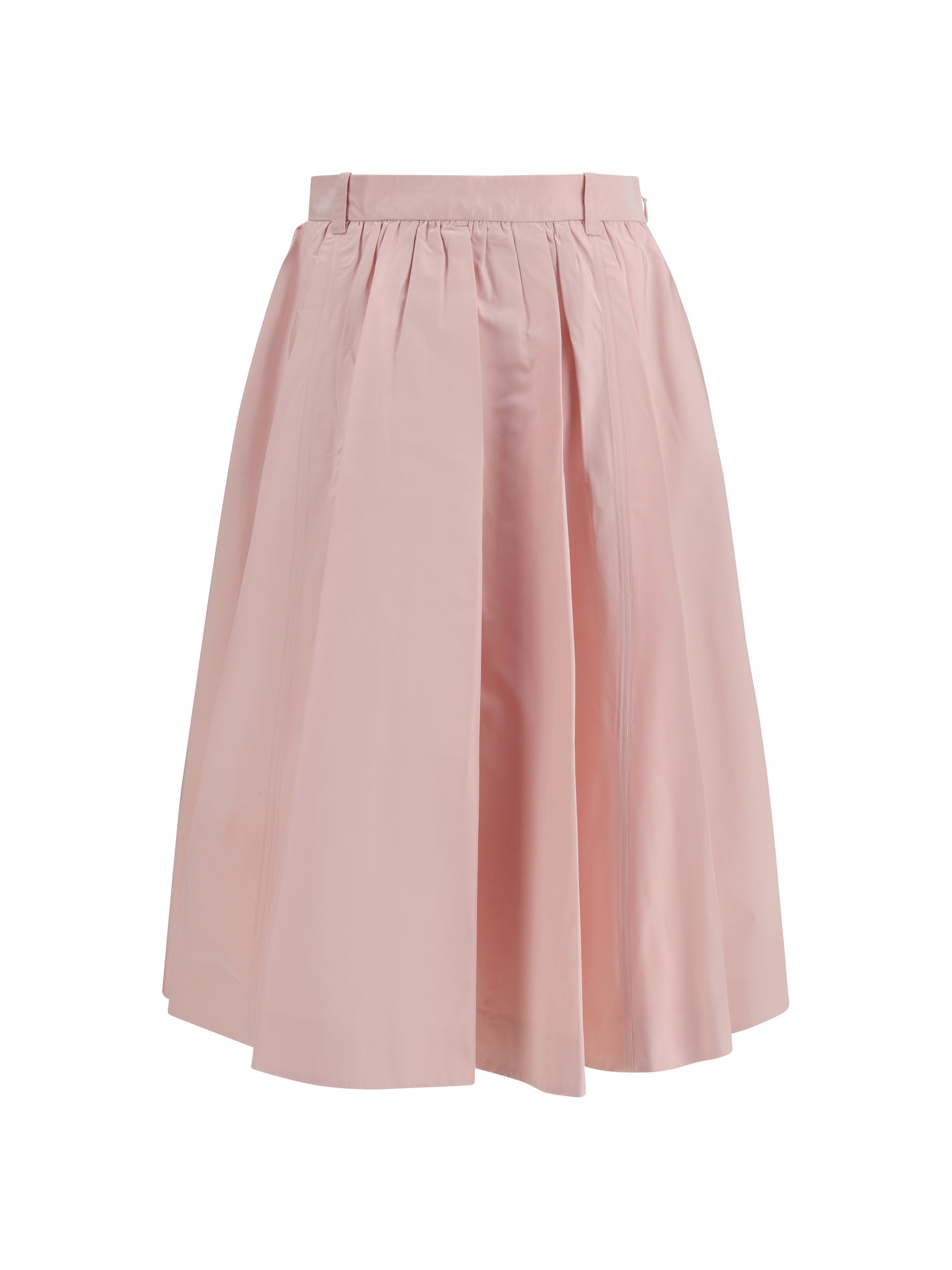 long silk skirt