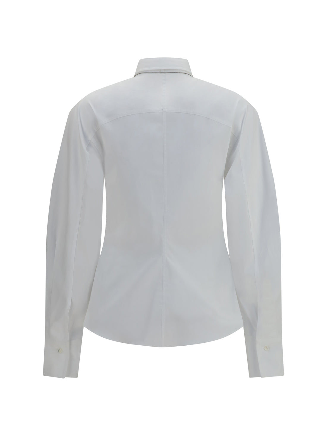 BRUNELLO CUCINELLI L cotton blend shirt with tie