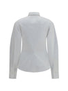 cotton blend shirt with tie
