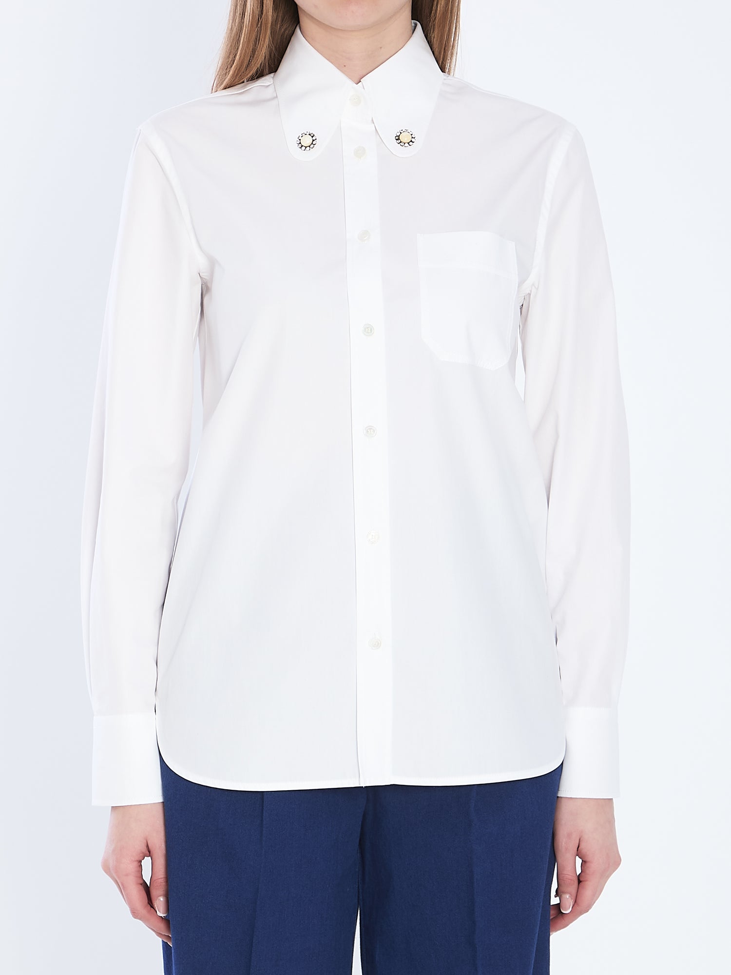 VALENTINO GARAVANI 44 cotton poplin shirt
