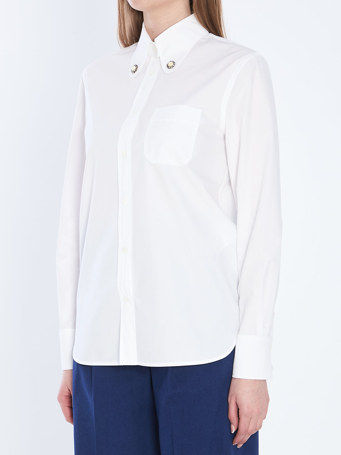 VALENTINO GARAVANI 44 cotton poplin shirt