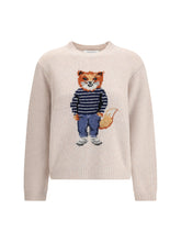 MAISON KITSUNÉ L merino wool jumper