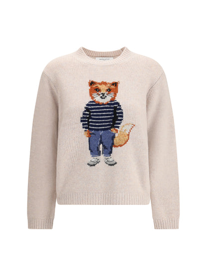 MAISON KITSUNÉ L merino wool jumper