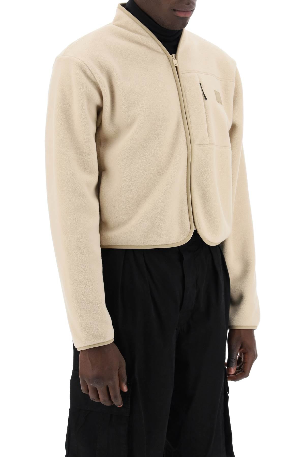 short fleece jacket in durban style