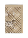 check silk twill scarf
