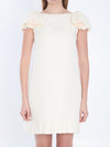 crepe couture dress