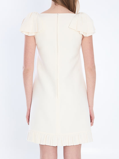 VALENTINO GARAVANI 40 crepe couture dress