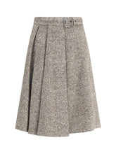 BRUNELLO CUCINELLI 40 virgin wool midi skirt