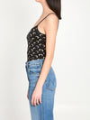 moon printed jersey top