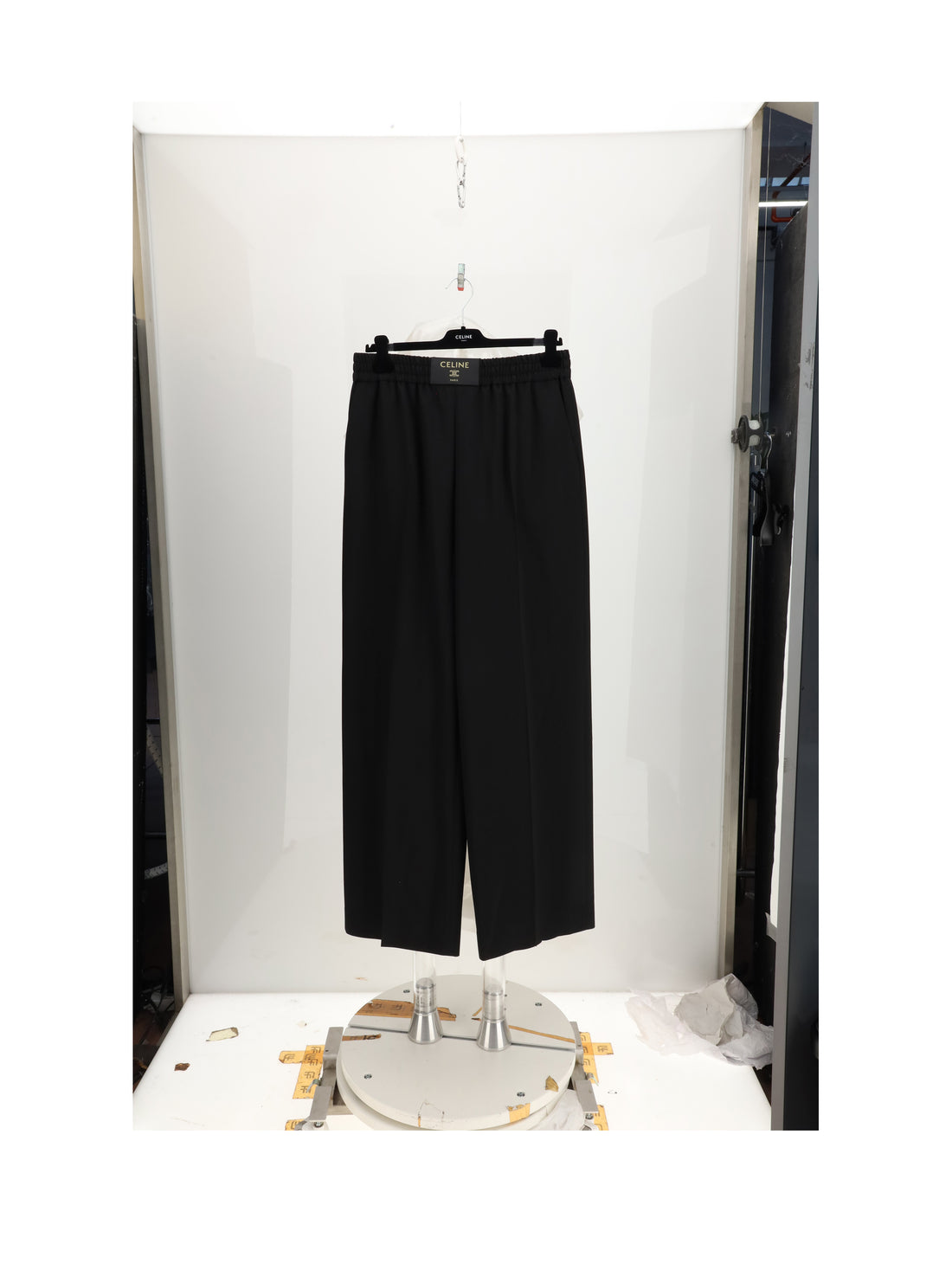 CELINE 36 elastic waist trousers