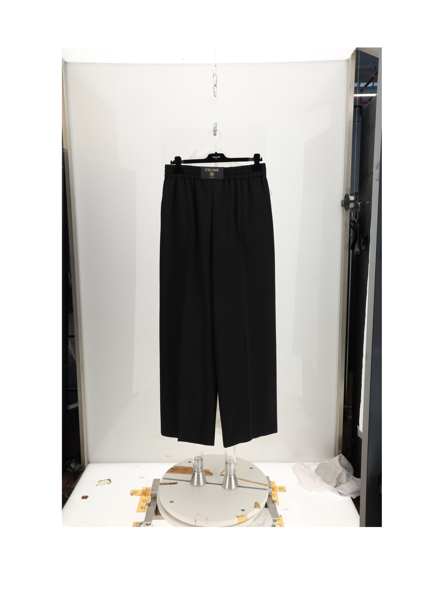 CELINE 36 elastic waist trousers