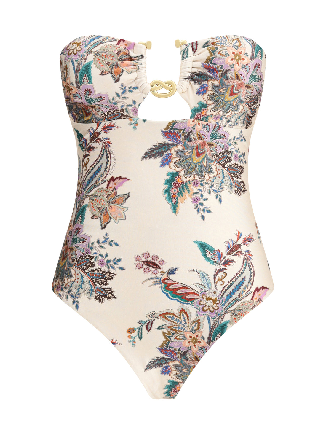 ZIMMERMANN 1 rhiannon knot one-piece swimsuit