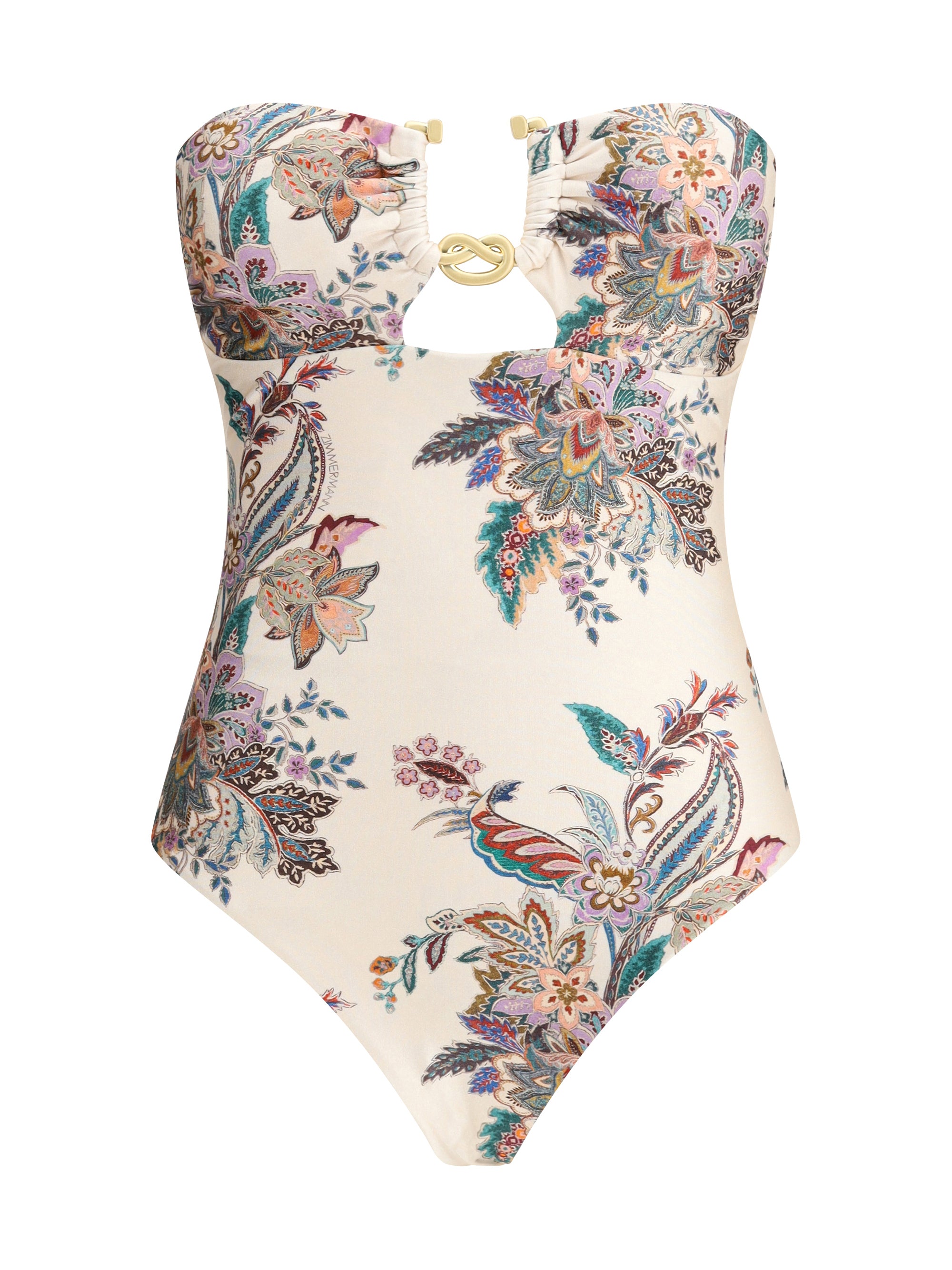 ZIMMERMANN 1 rhiannon knot one-piece swimsuit