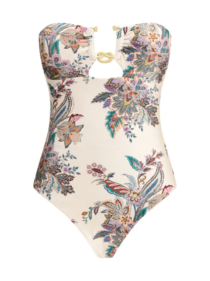 ZIMMERMANN 1 rhiannon knot one-piece swimsuit