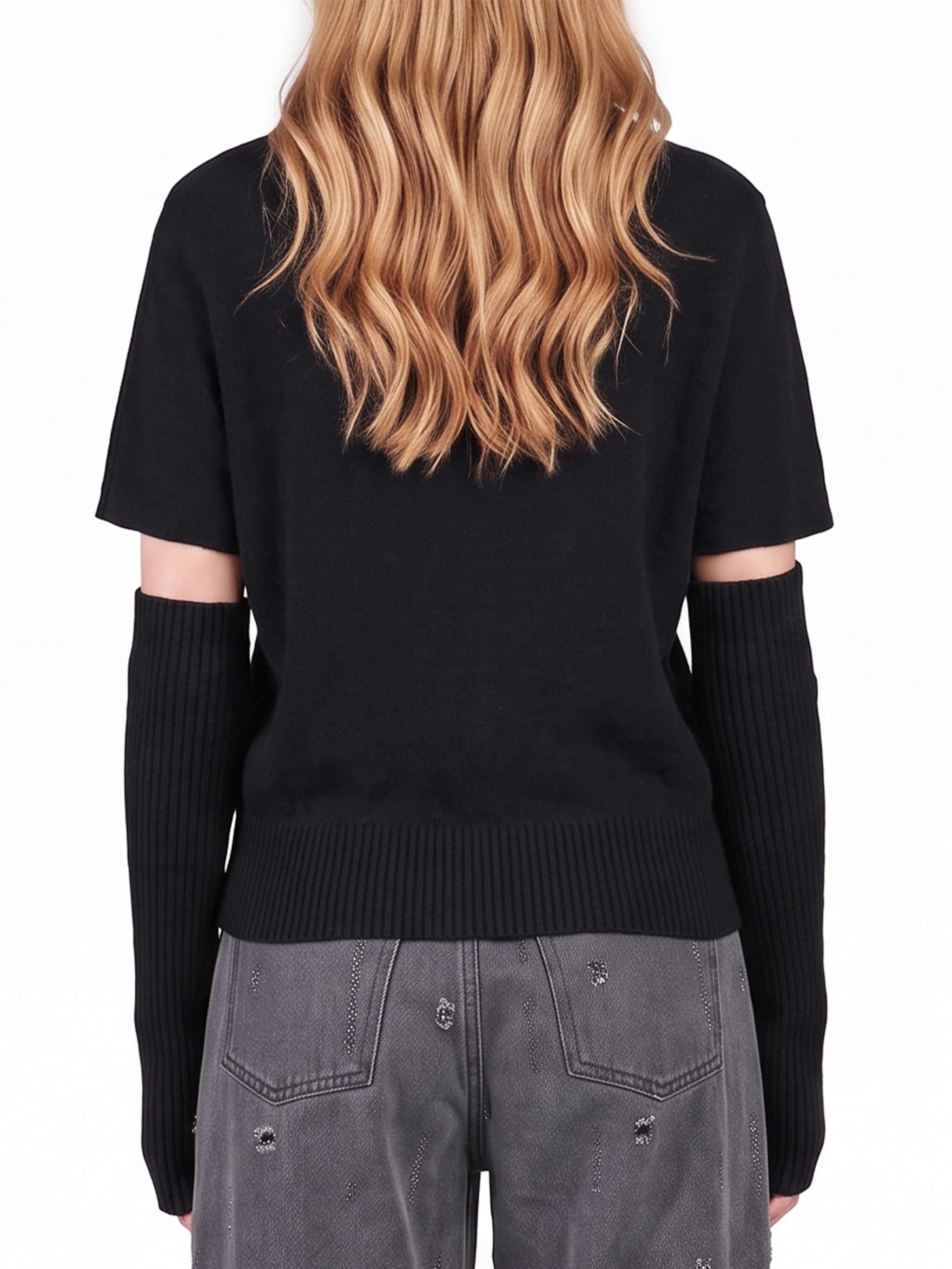 sleeve-top shirt