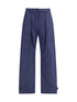 PINKO 38 shiny taffeta trousers