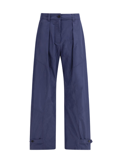 shiny taffeta pants