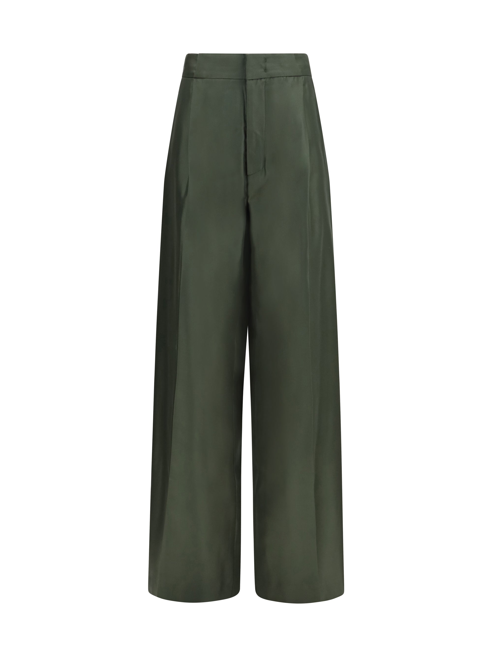 bogart silk twill trousers