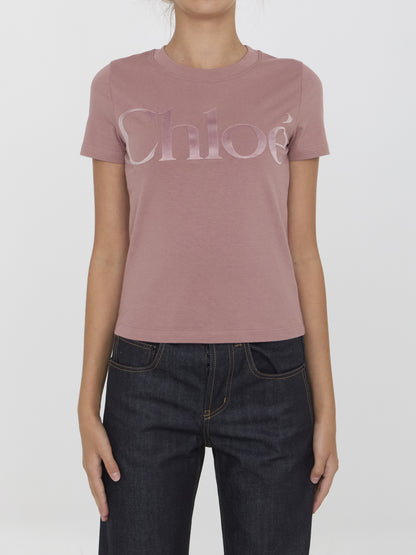 CHLOE S logo t-shirt