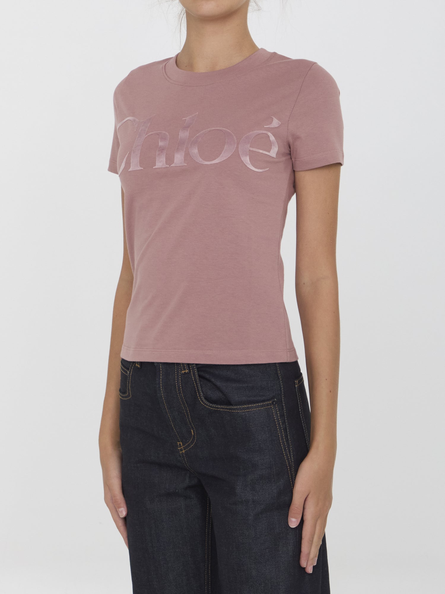 CHLOE S logo t-shirt