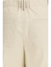cotton-blend pants