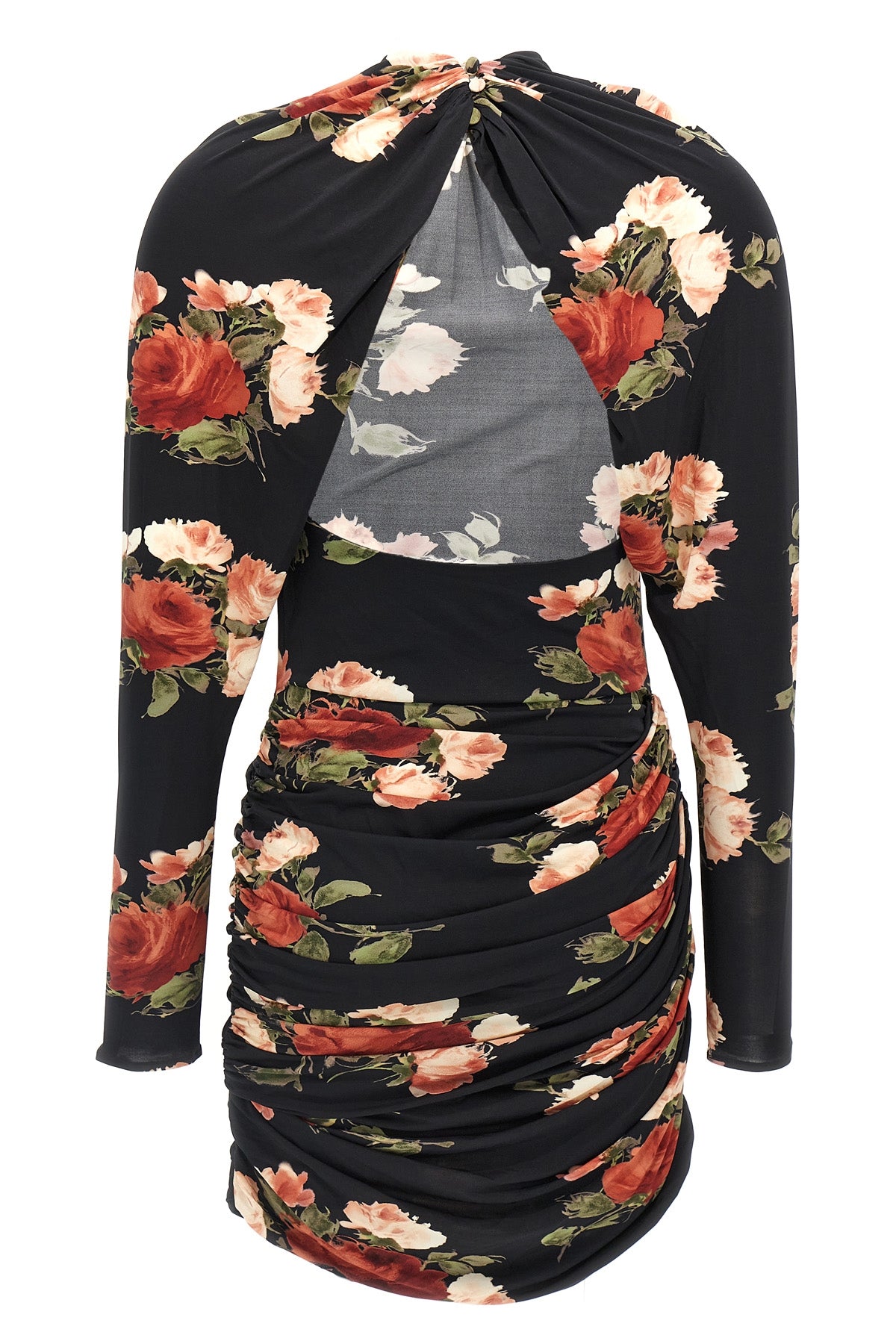 24 dress in stretch floral print fabric