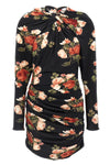 24 dress in stretch floral print fabric