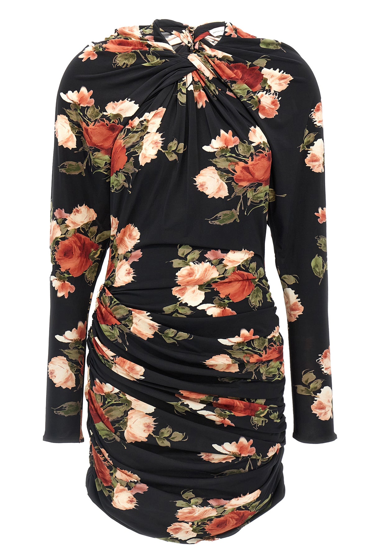 24 dress in stretch floral print fabric