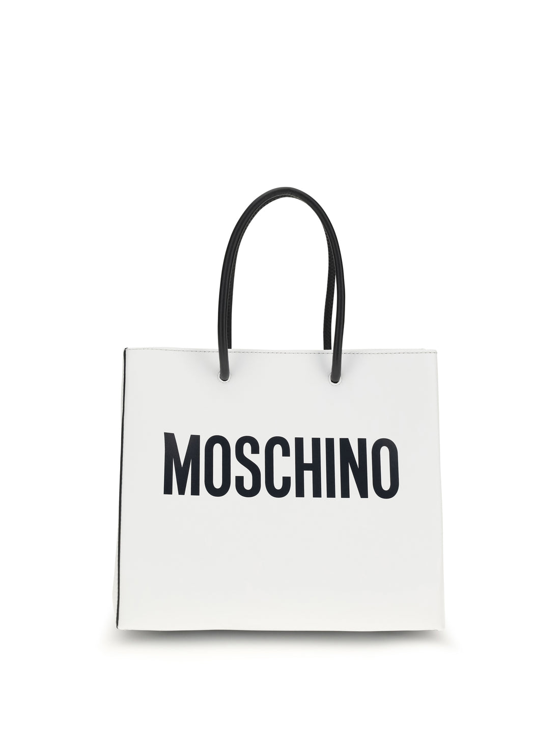 MOSCHINO OS moschino leather bag