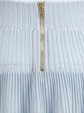 BALMAIN 40 knit miniskirt