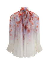 ZIMMERMANN 0 floral print crush blouse