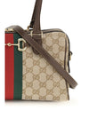 horsebit shoulder bag