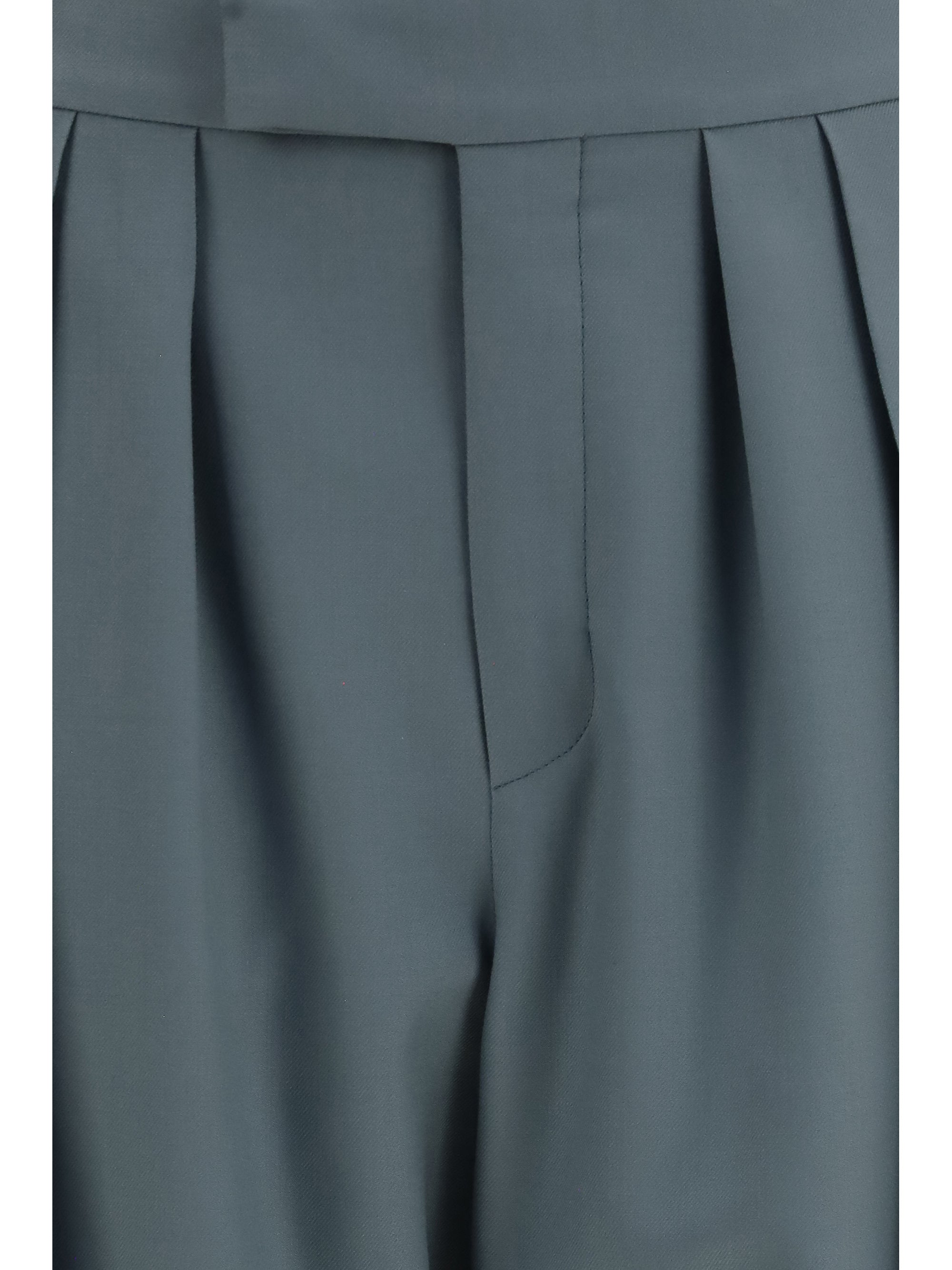 tailored wool pants