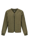 lightly padded primaloft® ribbed liner down jacket