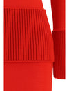 bodycon merino-wool dress