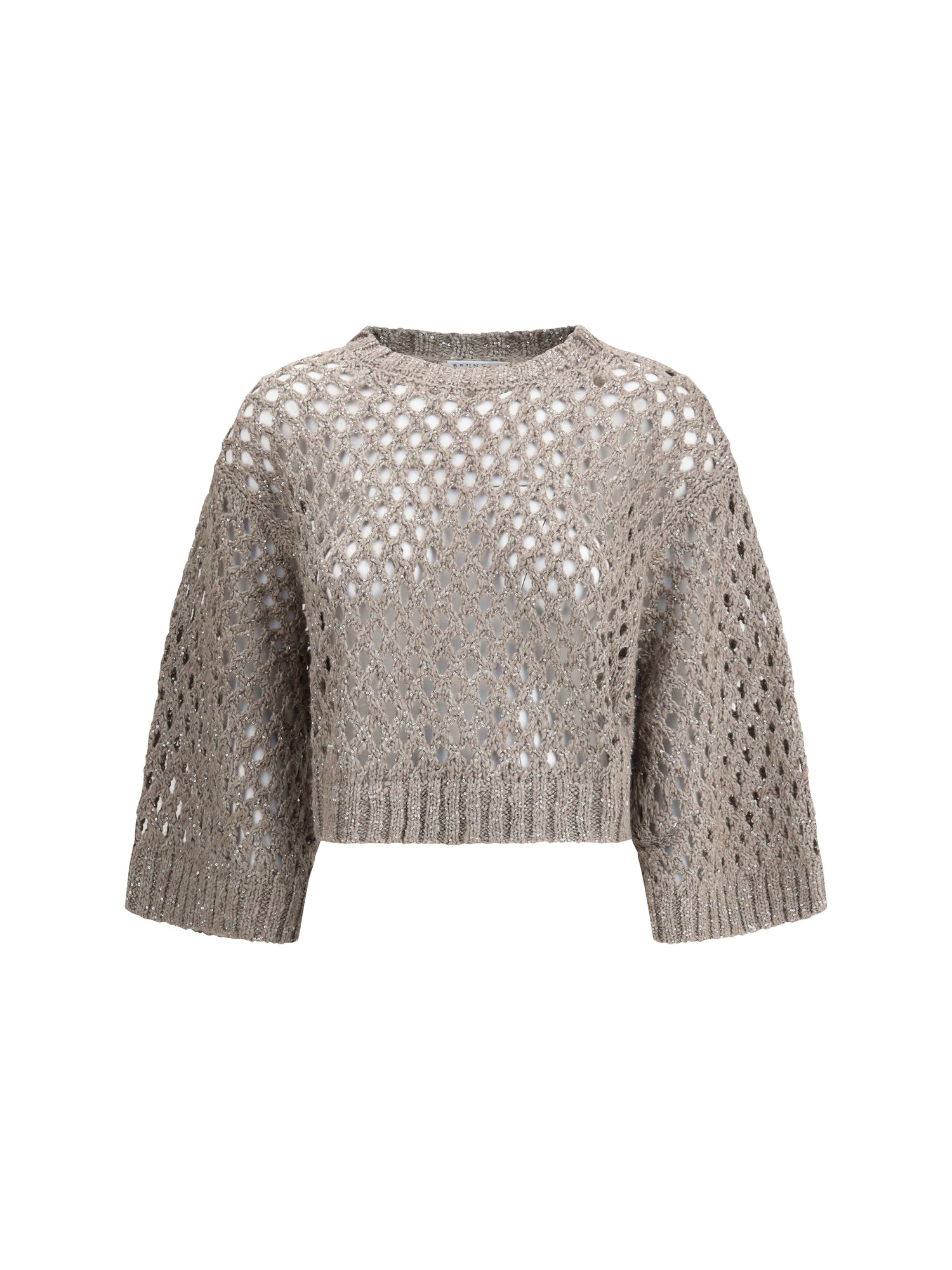 BRUNELLO CUCINELLI S dazzling net sweater