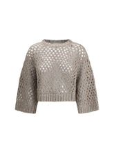 BRUNELLO CUCINELLI S dazzling net sweater