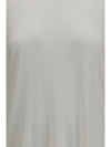 short-sleeve cashmere and silk sweater