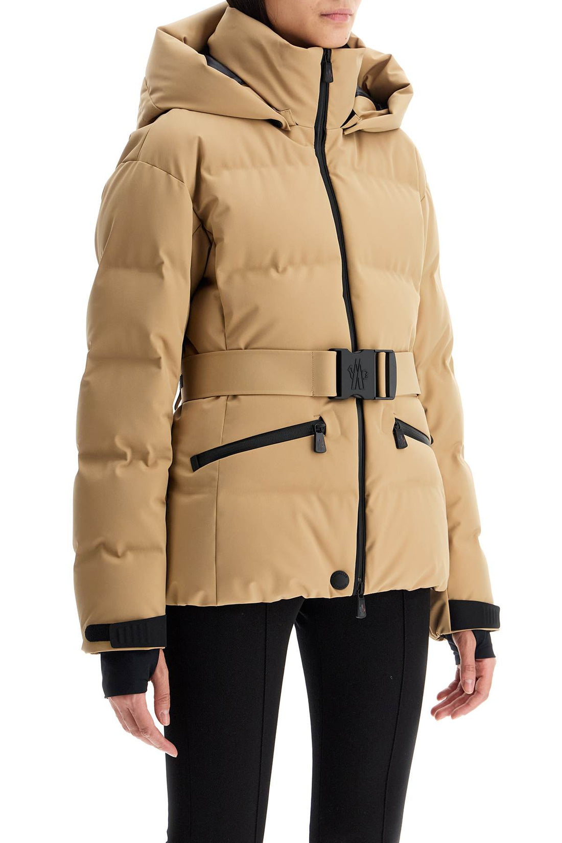 tolima belted ski down jacket