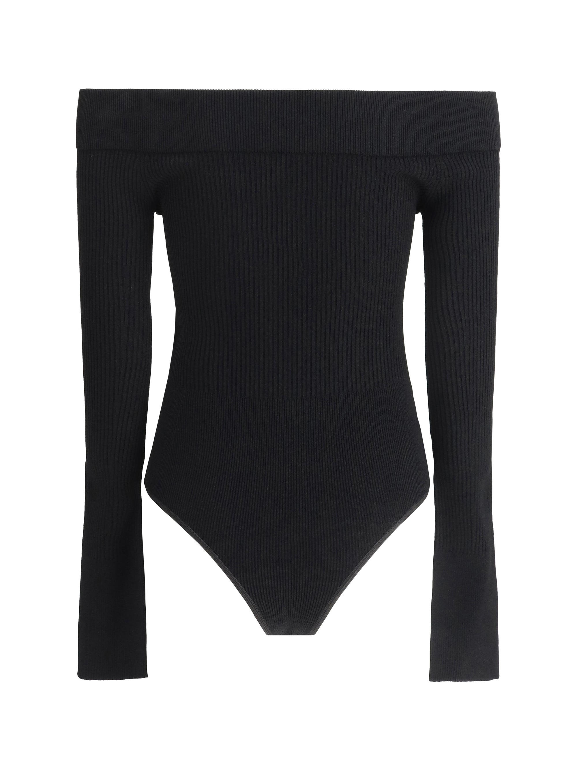 off-shoulder bodysuit