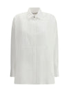 oversized cotton poplin shirt