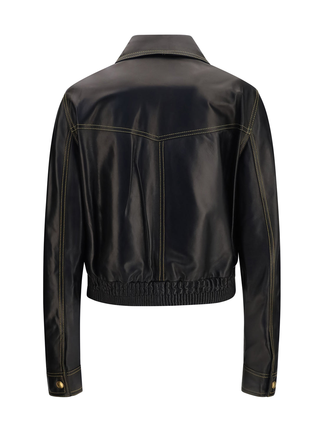 VERSACE 42 nappa leather jacket