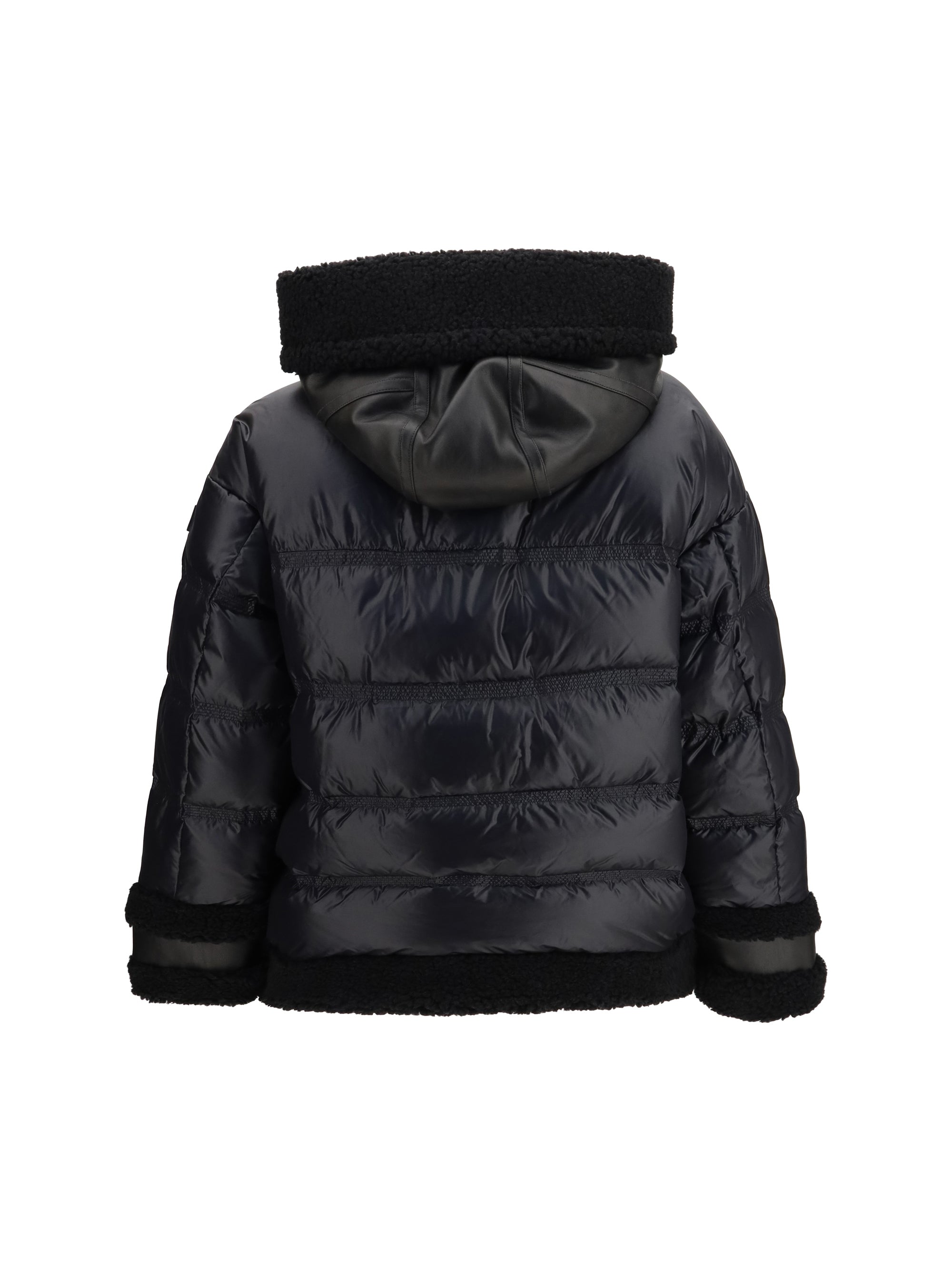 kunto bg faux fur puffer jacket