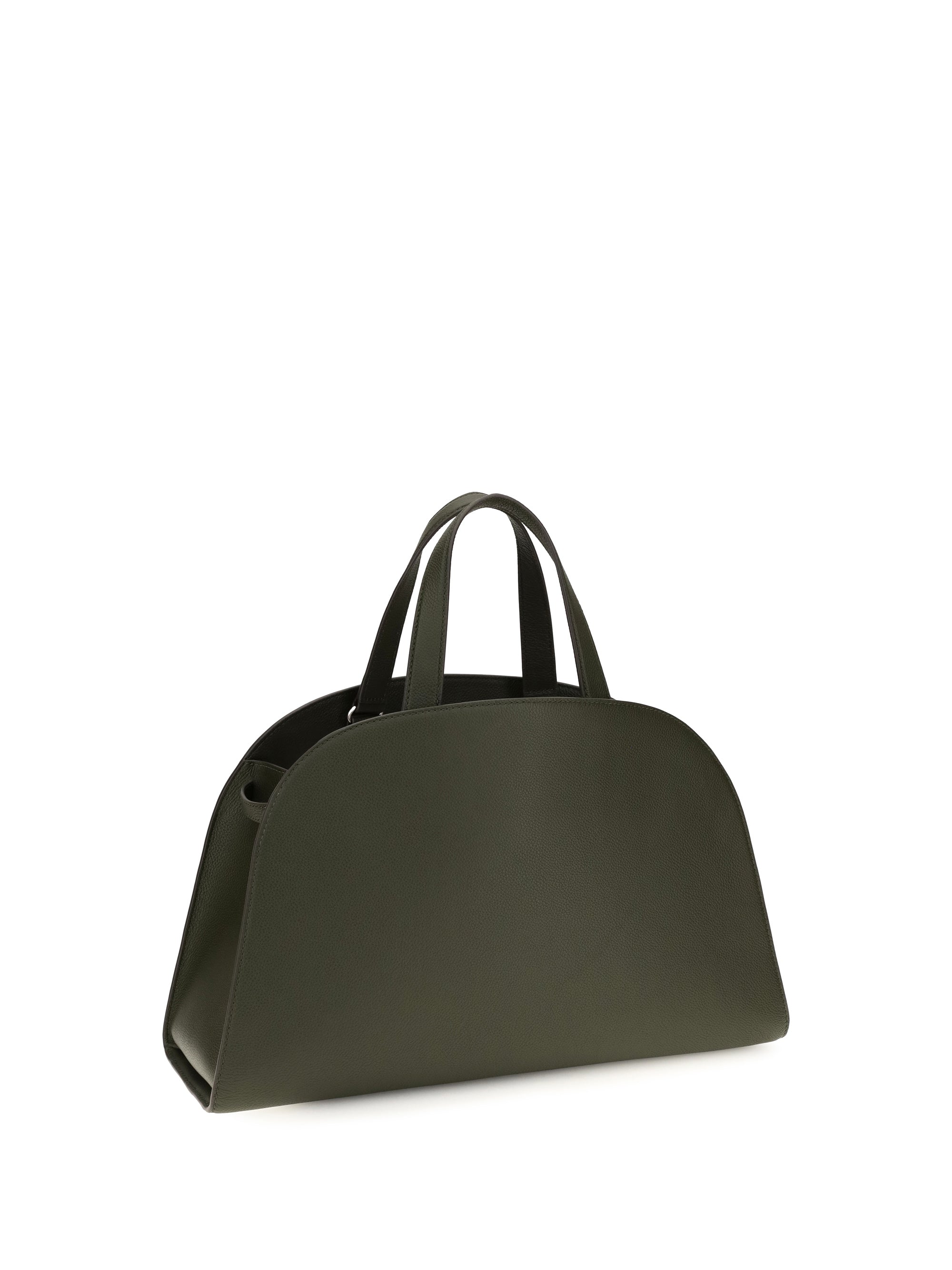 romy calf leather top handle bag
