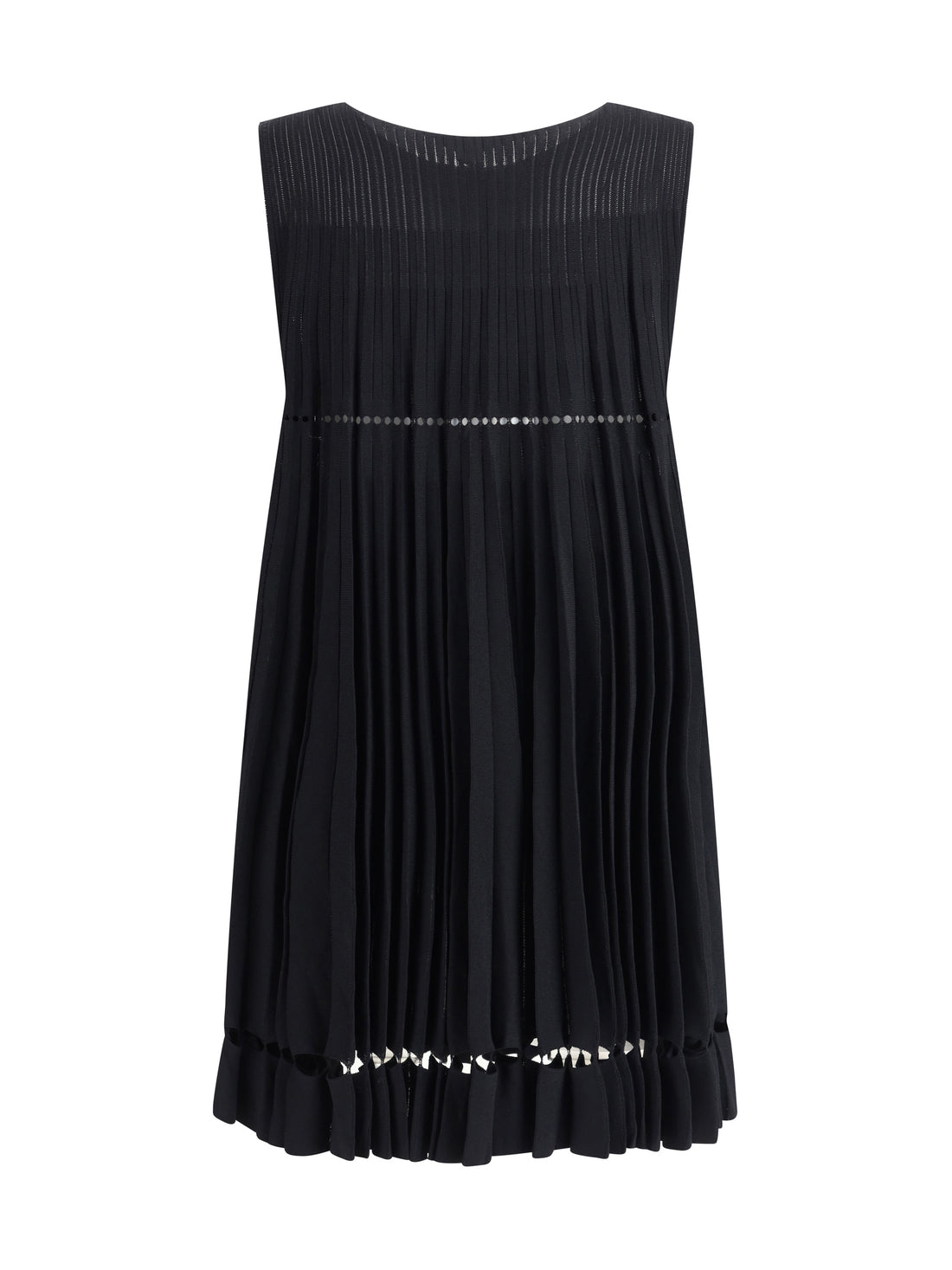 ALAIA 36 pleats mini dress 